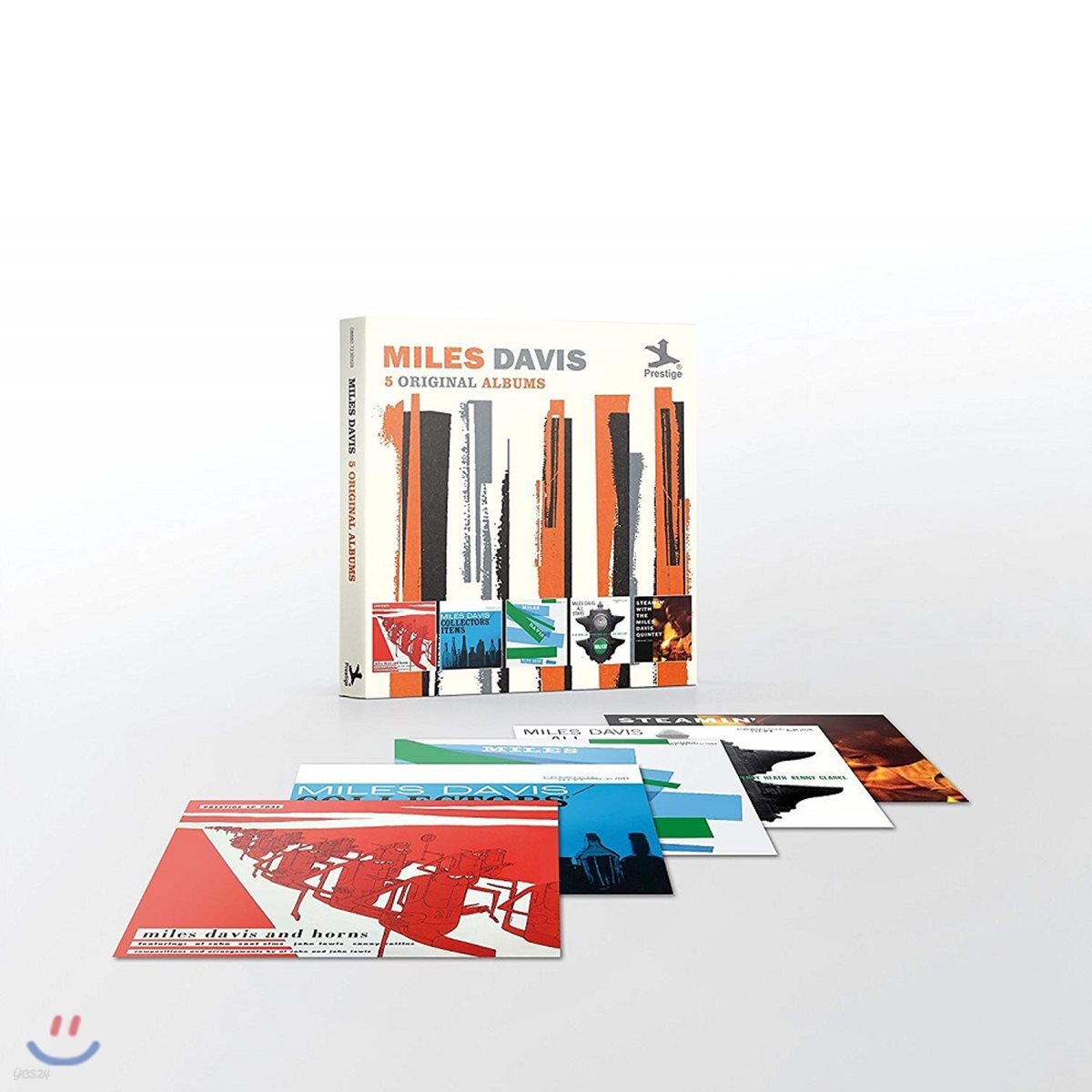 Miles Davis - 5 Original Albums [With Full Original Artwork] 마일즈 데이비스 오리지널 앨범 5CD 박스 세트