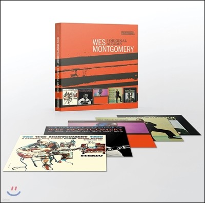 Wes Montgomery ( ޸) - 5 Original Albums [With Full Original Artwork] (5CD  ٹ ڽ Ʈ)