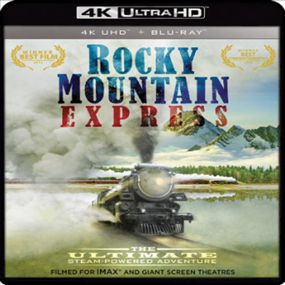 IMAX: Rocky Mountain Express (Ű ƾ ͽ) (ѱ۹ڸ)(4K Ultra HD + Blu-ray)