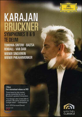 Herbert von Karajan ũ:  8 ,9,   (Bruckner: Symphony No, 8, 9, Te Deum)