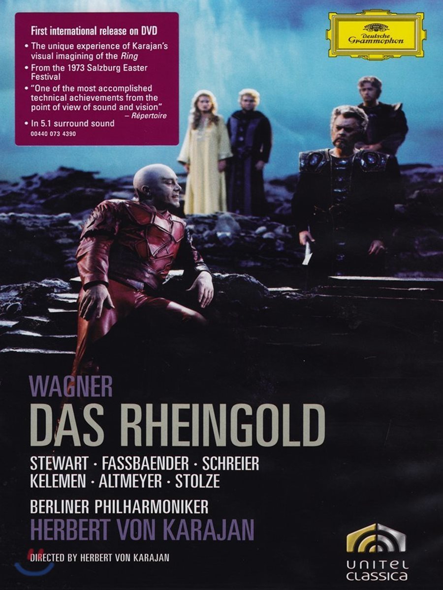 Herbert von Karajan 바그너: 라인의 황금 (Wagner: Das Rheingold) [DVD]