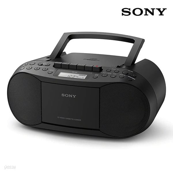소니 CFD-S70 포터블 멀티 CD플레이어 카세트플레이어 라디오 AUX 미니오디오