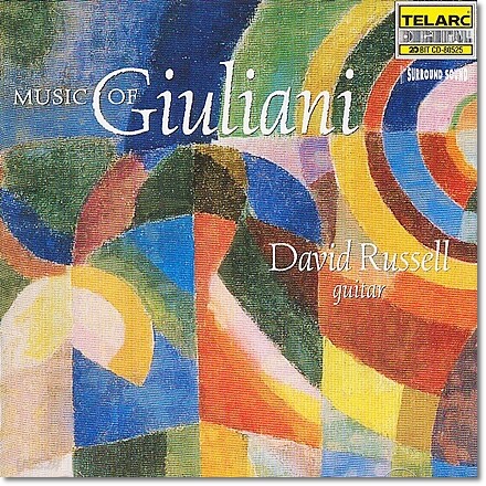 David Russell 줄리아니: 그랜드 서곡, 로시니아나 [기타 연주집] (Music of Guiliani)