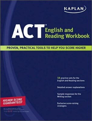 Kaplan ACT English and Reading Workbook