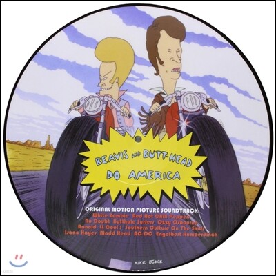 Soundtrack — 비비스 앤 벗헤드: 두 아메리카 애니메이션 음악 (Beavis And Butt-Head: Do America) 앨범 커버