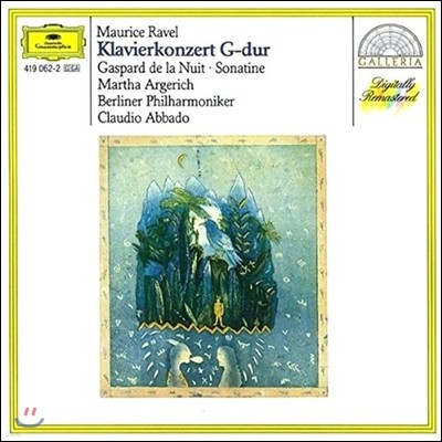 Martha Argerich / Claudio Abbado 라벨 : 피아노 협주곡, 밤의 가스파르 - 아르헤리치, 아바도