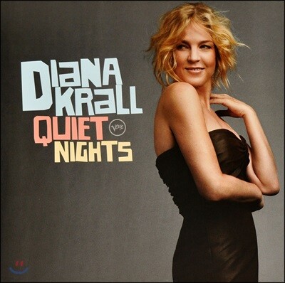 Diana Krall,John Clayton,Paulinho da Costa,Anthony Wilson,Jeff Hamilton — Diana Krall (다이애나 크롤) - Quiet Nights 앨범 커버