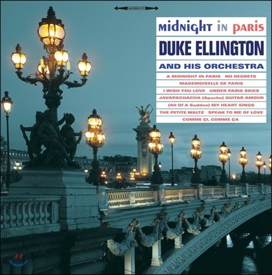 Duke Ellington, Duke Ellington & His Orchestra — Duke Ellington & His Orchestra (듀크 엘링턴 오케스트라) - Midnight In Paris 앨범 커버