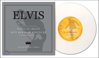 Elvis Presley — That's All Right / Blue Moon Of Kentucky 앨범 커버