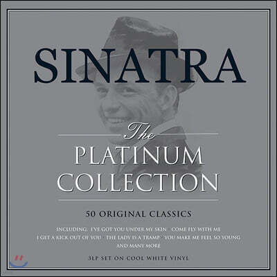 Frank Sinatra — The Platinum Collection: 50 Original Classics 프랭크 시나트라 베스트 앨범 앨범 커버