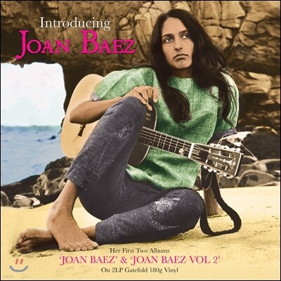 Joan Baez — Introducing: Joan Baez & Joan Baez Vol.2 (데뷔 앨범, 2집) 앨범 커버