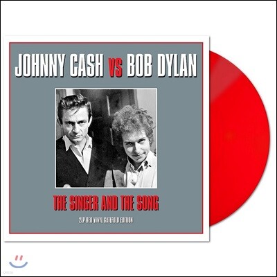 Bob Dylan, Johnny Cash — Johnny Cash vs Bob Dylan (조니 캐시, 밥 딜런) - The Singer And The Song 앨범 커버