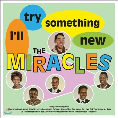 The Miracles ( ̶Ŭ) - I'll Try Something New [LP]