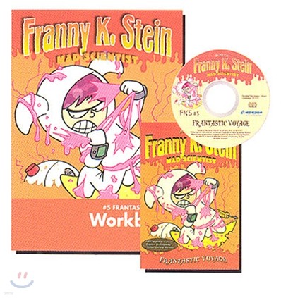Franny K. Stein, Mad Scientist #5 : Frantastic Voyage (Book+CD+Workbook Set)