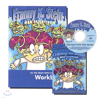 Franny K. Stein, Mad Scientist #6 : The Fran with Four Brains (Book+CD+Workbook Set)