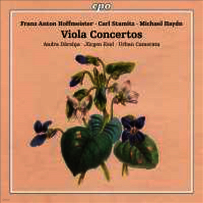 호프마이스터, 슈타미츠 & 미하엘 하이든: 비올라 협주곡 (Hoffmeister, Stamitz & Michael Haydn: Viola Concertos)(CD) - Andra Darzina