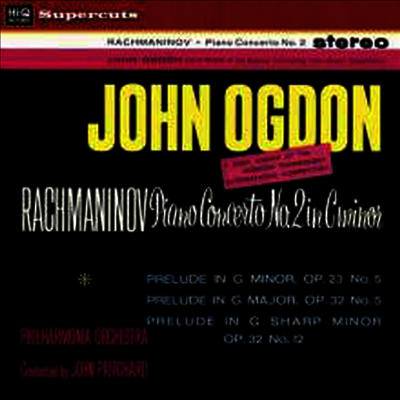 라흐마니노프: 피아노 협주곡 2번 (Rachmaninov: Piano Concerto No.2) (180g)(LP) - John Pritchard