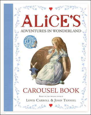Alice's Adventures in Wonderland Carousel Book