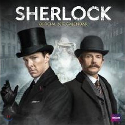 Sherlock Official 2017 Square Calendar