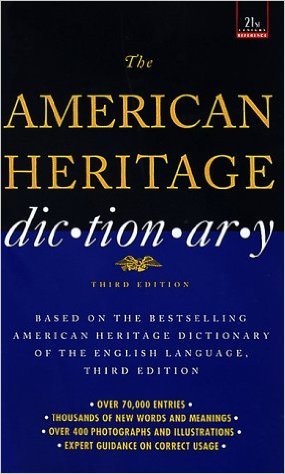 American Heritage Dictionary: Third Edition (3rd Edition)