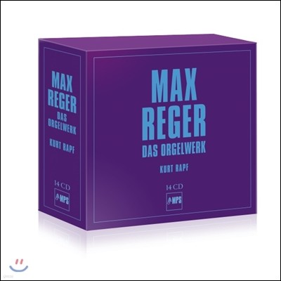 Kurt Rapf  :  ǰ  (Max Reger: Organ Works) Ʈ 
