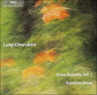 Quartetto David ɷ:   1 (Cherubini : String Quartets Vol.1)