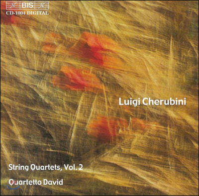 Quartetto David ɷ:   2 (Cherubini : String Quartets Vol.2)