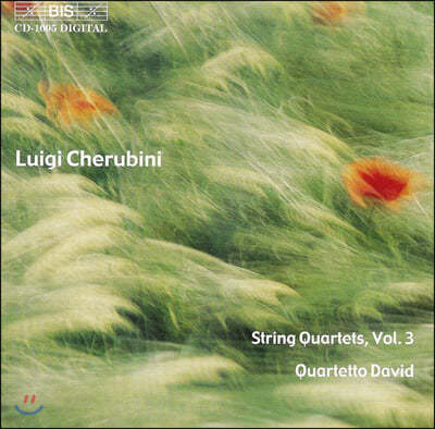 Quartetto David ɷ:   3 (Cherubini : String Quartets Vol.3)