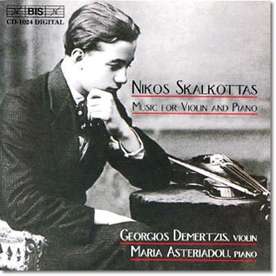 Georgios Demertzis ĮŸ: ̿ø ǾƳ븦   (Skalkottas : Music For Violin And Piano) 