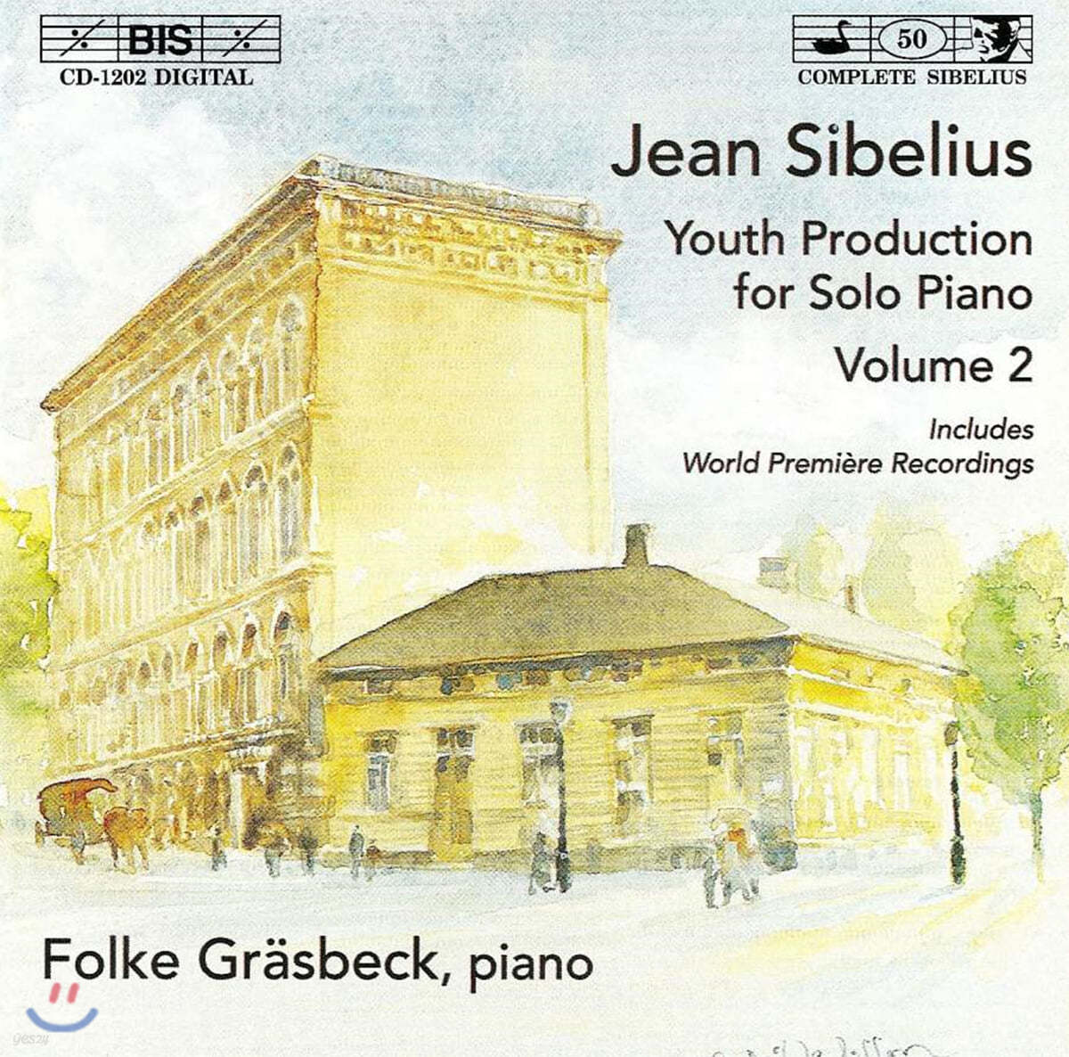Folke Grasbeck 시벨리우스: 솔로 피아노를 위한 청년기 작품 2권 (Sibelius: Youth Production for Solo Piano, Vol. 2)