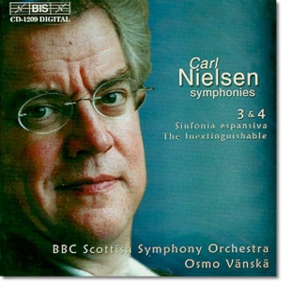 Osmo Vanska Ҽ:  3, 4 (Nielsen : Symphonies Op.27, Op.29) 