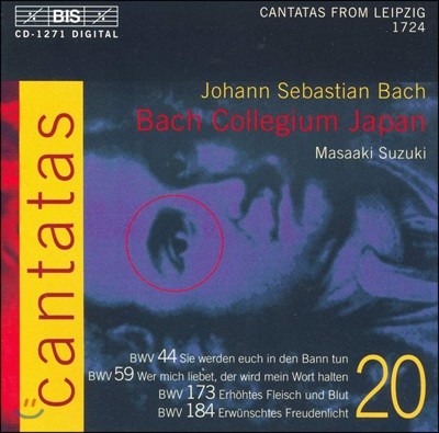 Yukari Nonoshita : ĭŸŸ 20 (Bach: Cantatas Vol. 20)