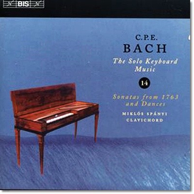 Miklos Spanyi Į ʸ  : ַ Ű  14 (C.P.E. Bach: The Solo Keyboard Music)
