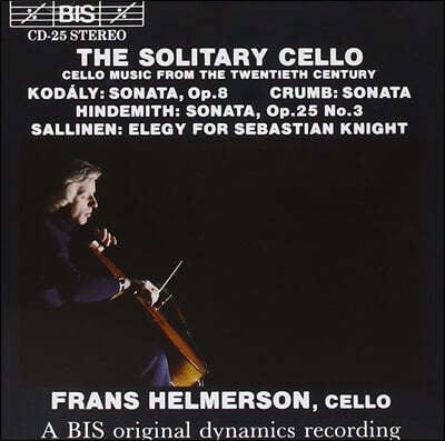 Frans Helmerson ڴ / ũ / Ʈ / 츮 - ÿ  (The Solitary Cello - Koday / Crumb / Hindemith / Sallinen) 