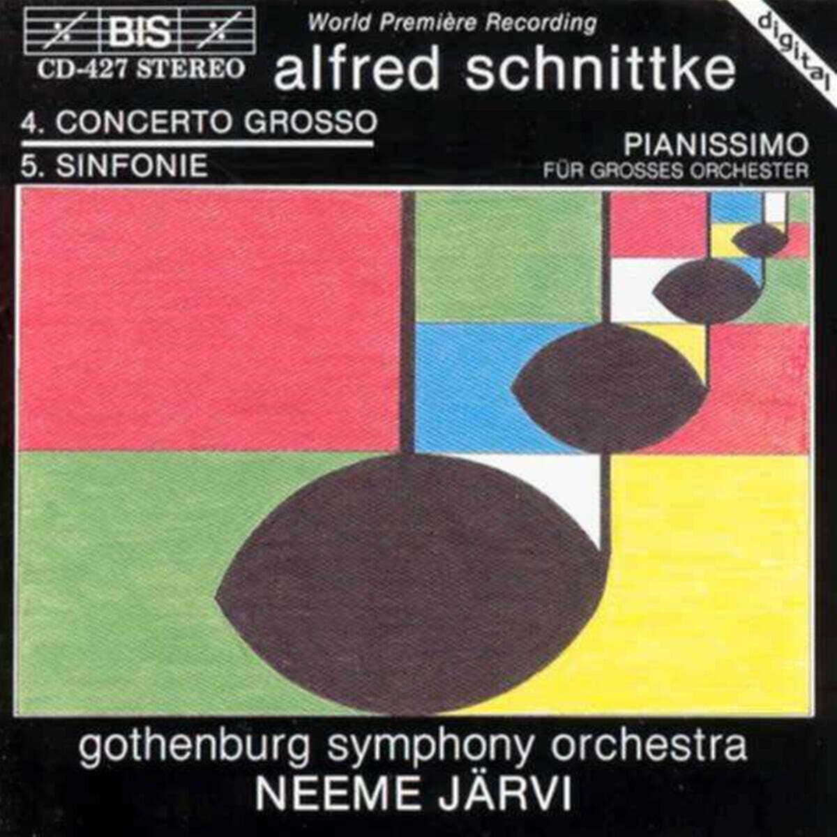 Neeme Jarvi 알프레드 슈니트케: 교향곡 5번, 피아니시모 (Alfred Schnittke: Symphony No.5, Pianissimo)