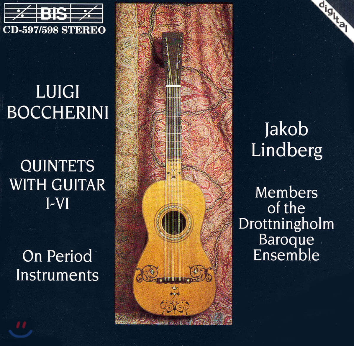 Jakob Lindberg 보케리니: 기타 5중주 (Boccherini : Quintets With Guitar)