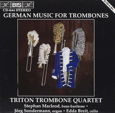 Triton Trombone Quartet 스페르 / 이삭 / 쉬츠 / 베토벤: 트럼본을 위한 독일 음악 (Speer / Isaac / Schutz / Beethoven: German Music For Trombones) 