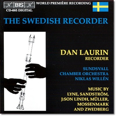Dan Laurin 스웨덴의 리코더 음악 : 리네 / 산드스트롬 / 물러 / 모쎈마크 (The Swedish Recorder)