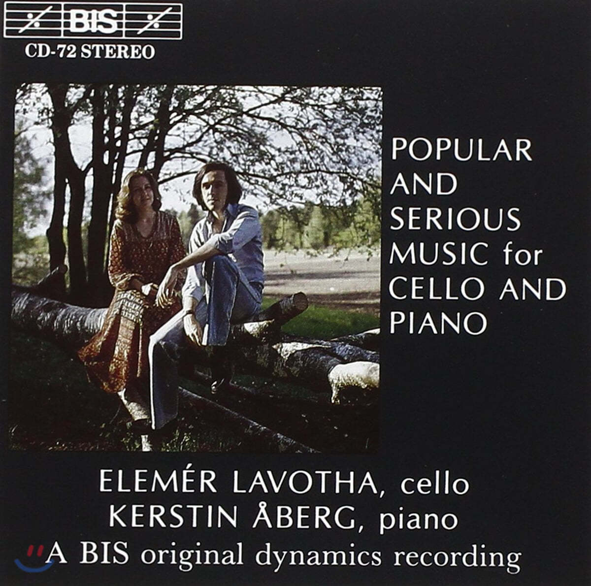 Elemer Lavotha / Kerstin Aberg 첼로와 피아노를 위한 음악 (Popular And Serious : Music For Cello And Piano) 