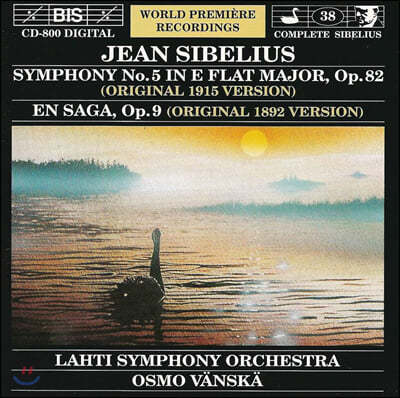 Osmo Vanska ú콺:  5,  (Sibelius: Symphony Op. 82, En Saga)