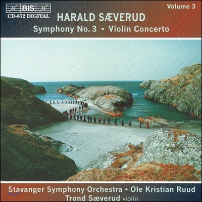 Trond Saeverud  : ̿ø ְ,  3 (Harald Saeverud: Violin Concerto & Symphony No. 3)