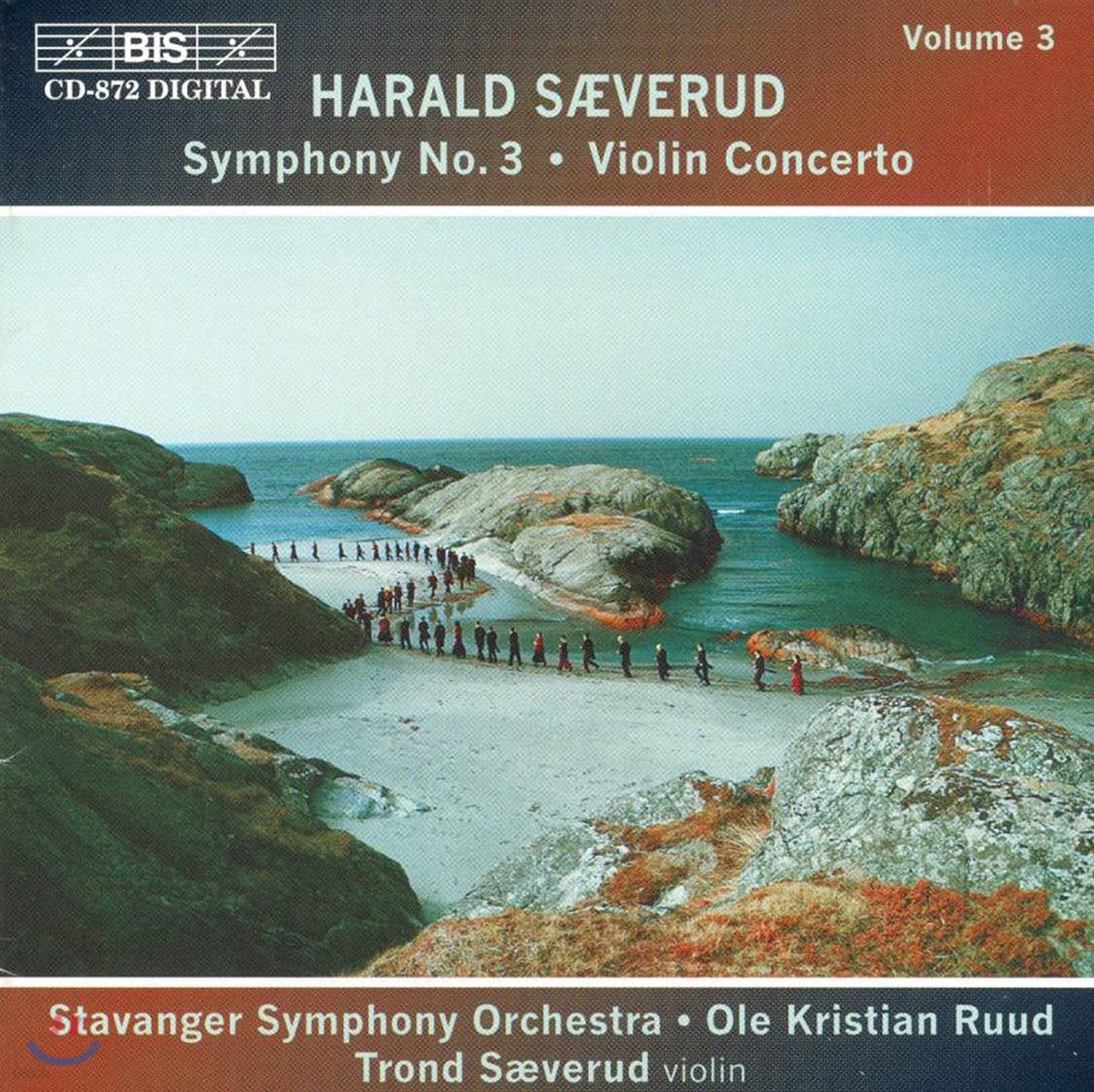 Trond Saeverud 새베루드 : 바이올린 협주곡, 교향곡 3번 (Harald Saeverud: Violin Concerto & Symphony No. 3)