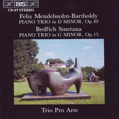 Trio Pro Arte ൨ / Ÿ : ǾƳ Ʈ (Mendelssohn : Piano Trio Op.49 / Smetana: Piano Trio Op.15) 