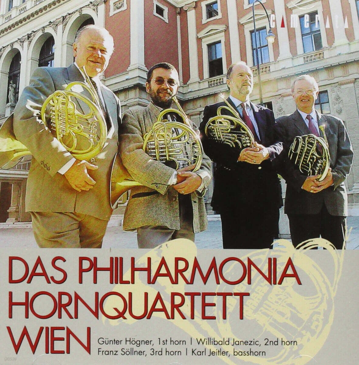 Gunter Hogner  비엔나 호른을 위한 사중주 (Das Philharmonia Horn Quartett Wien)