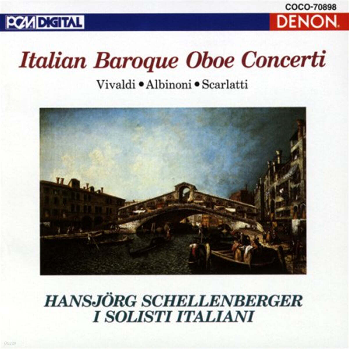 Hansjorg Schellenberger 이탈리안 바로크 오보에 협주곡 2집 - 알비노니 / 비발디 / 스카를라티 (Italian Baroque Oboe Concerti 2 - Albinoni / Vivaldi / Scarlatti)