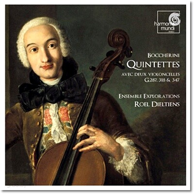 Ensemble Explorations 보케리니: 두 대의 첼로를 위한 5중주 G.287, 318 & 347 - 앙상블 익스플로레이션, 로엘 디엘티엔스 (Boccherini: Quintets for 2 Cellos)