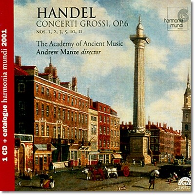 Andrew Manze : ü ׷μ [ ְ] -  ī, ص  (Handel: Concerti Grossi Op.6 Nos.1-12)