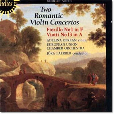 Jorg Faerber ǿ / Ƽ: ̿ø ְ (Fiorillo : Violin Concerto No.1 / Viotti : Violin Concerto No.13) 