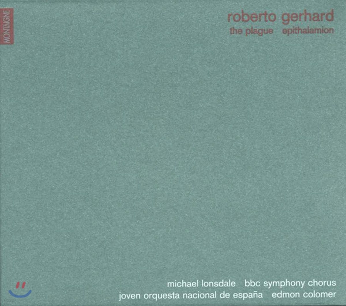 Edmon Colomer 로베르토 게하르트: 페스트, 혼례축가 (Robert Gerhard: The Plague, Epithalamion)