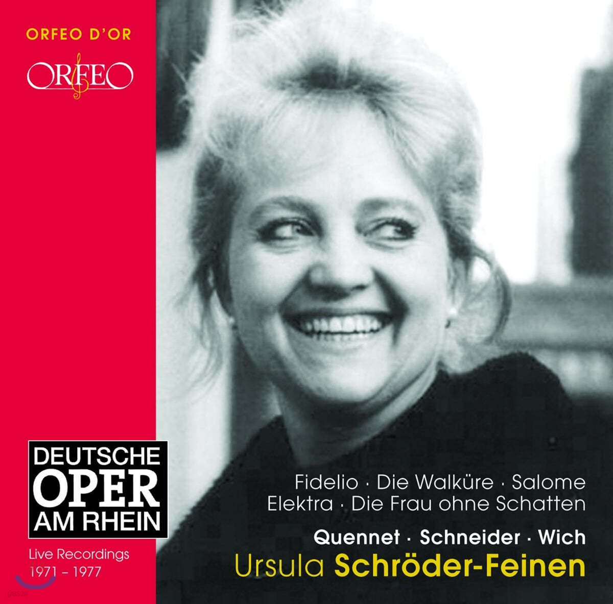 Ursula Schroder-Feinen 베토벤 / 바그너 / 슈트라우스: 오페라 아리아집 (Beethoven / Wagner / Strauss: Opera Arias) 